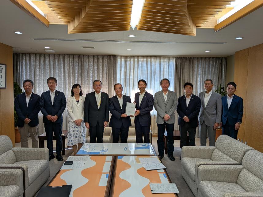 議長の活動(8月19日写真)