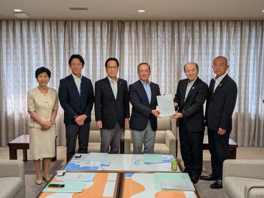 議長の活動(8月25日写真)