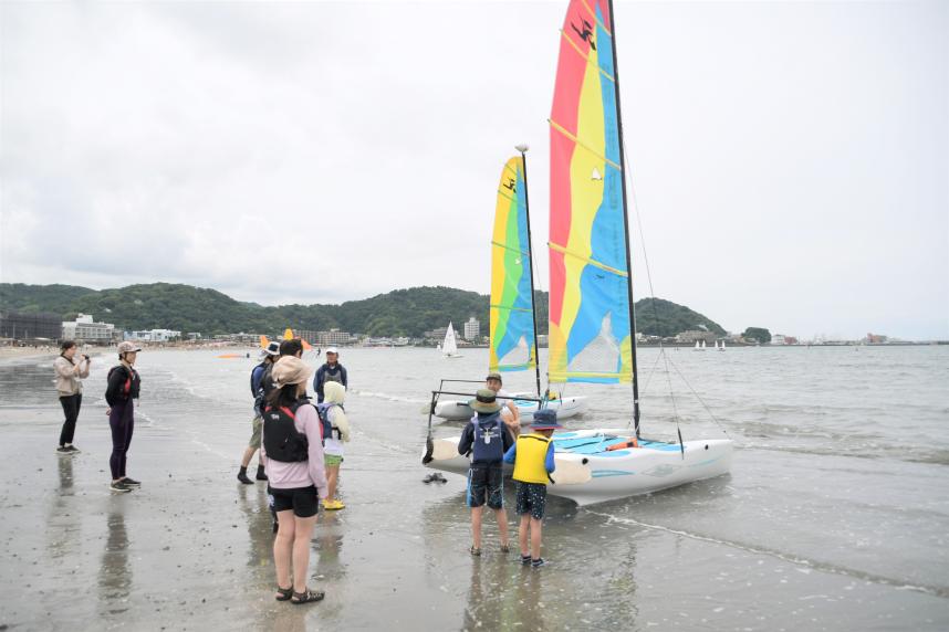 20250614セーリング体験会の様子