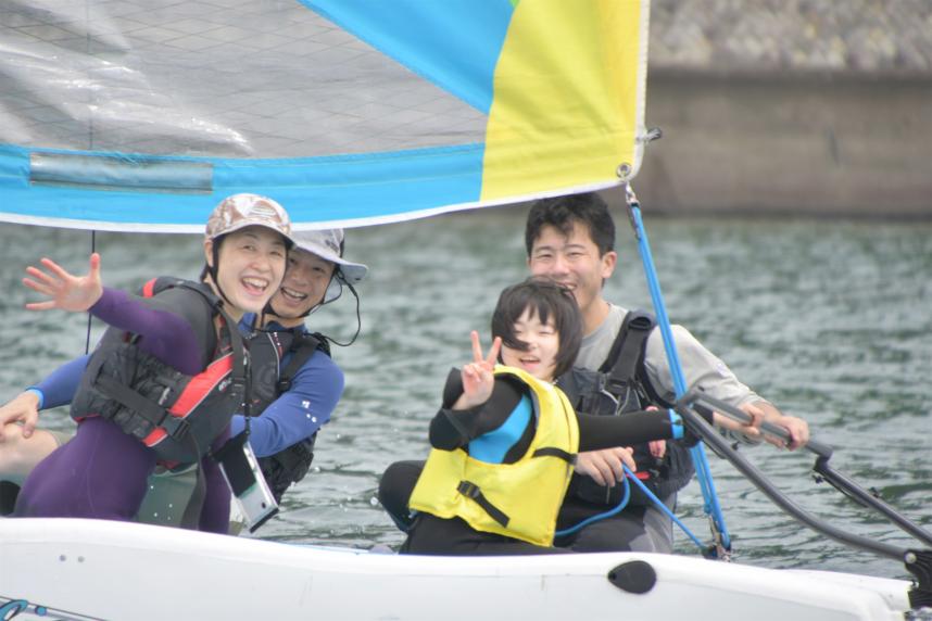 20250614家族で楽しめる安定感抜群のディンギーヨット2