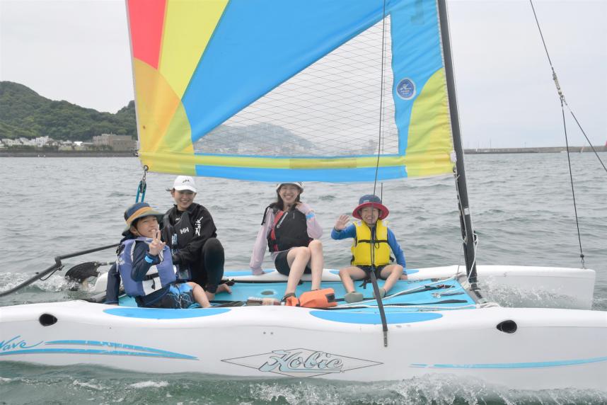 20250614家族で楽しめる安定感抜群のディンギーヨット3
