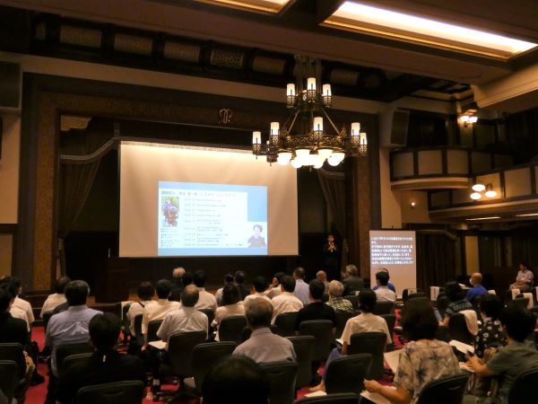 熊谷教授講演画像