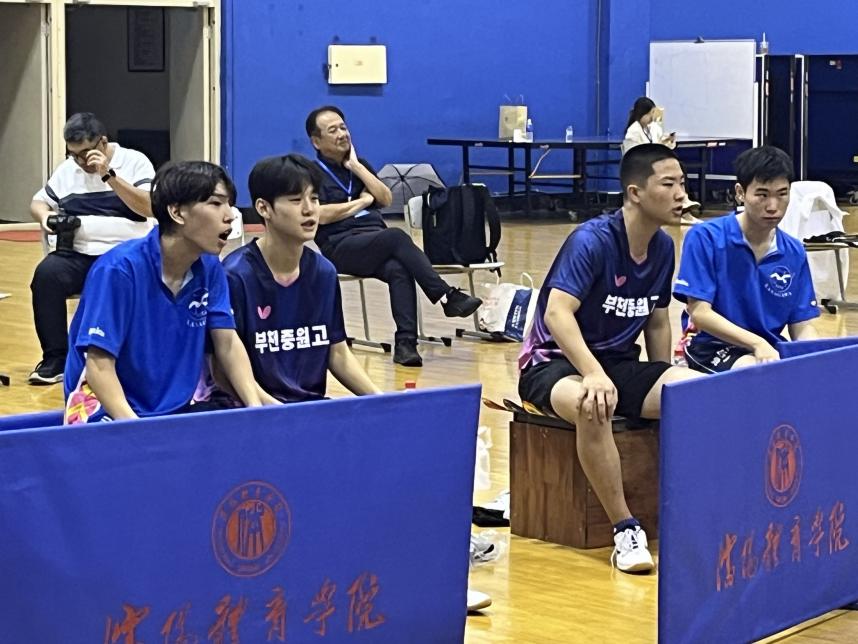 試合中の交流の様子