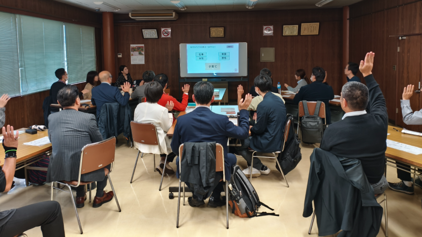 モランボン株式会社職場研修（講義）の画像