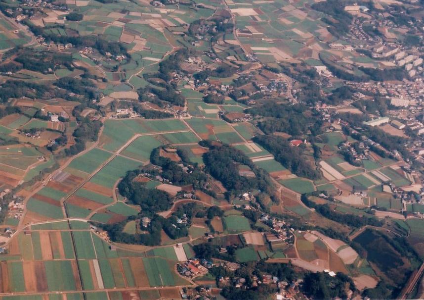 なかだもとやしき地区の農地整備後の写真です