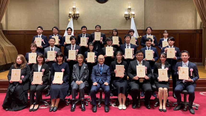 第2部門受賞者集合写真