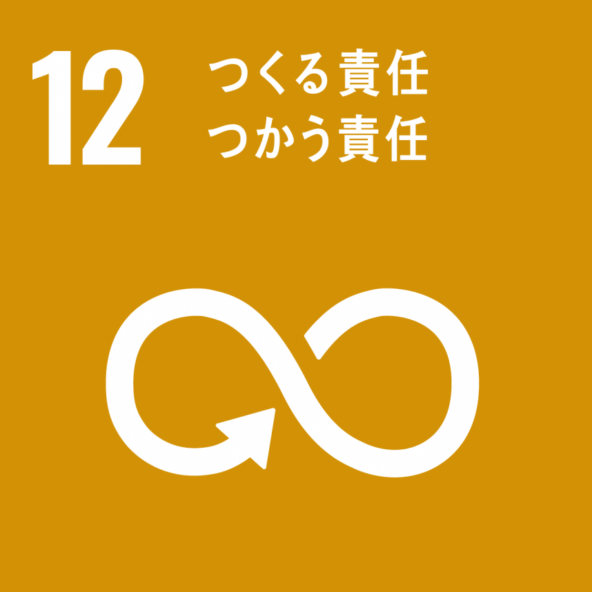 SDGsゴール12「つくる責任　つかう責任」