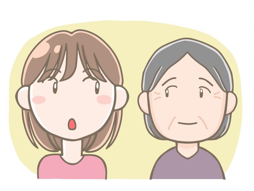 娘と母親