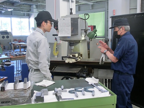 フライス盤セミナー風景