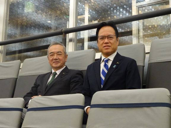 正副議長新年のあいさつ