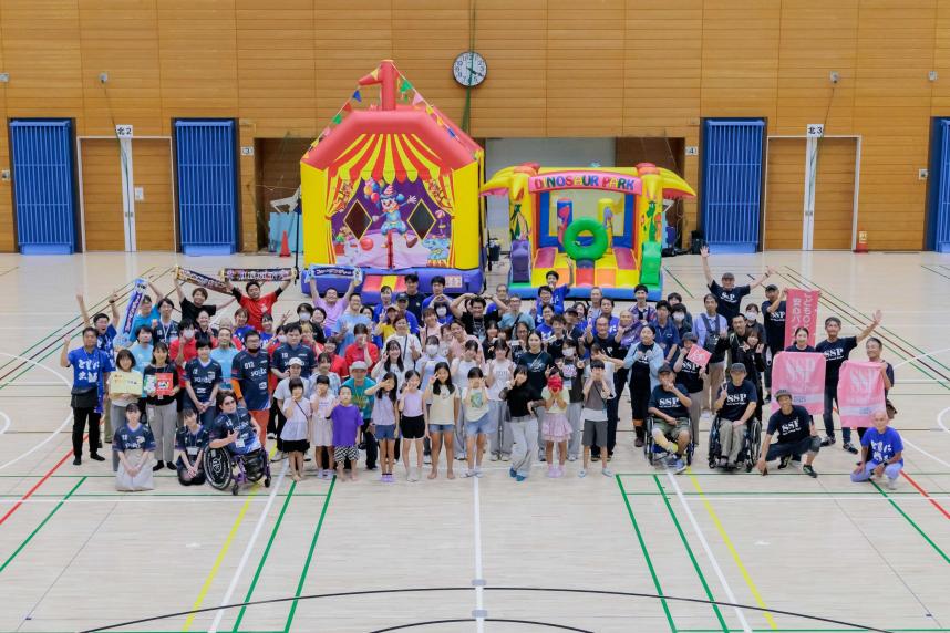 イベント終了後のスタッフ集合写真