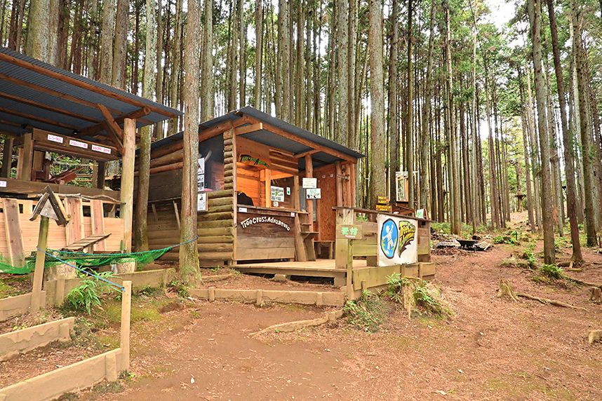 ツリークロスアドベンチャーの受付