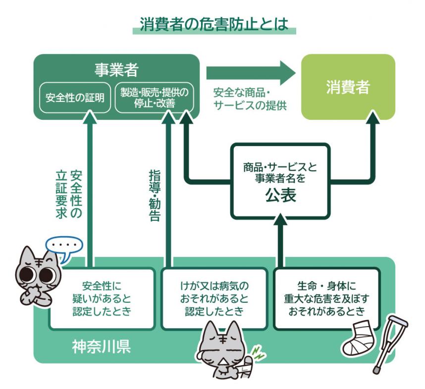 消費生活条例改正（図解）