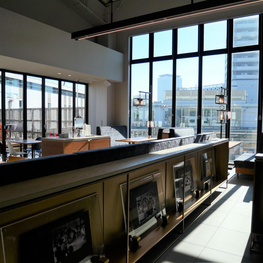 ミュージアムカフェの店内の様子