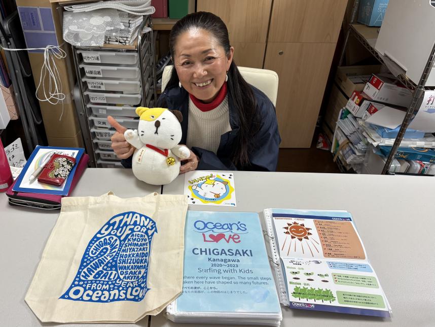 理事長の鈴木さんとかにゃお