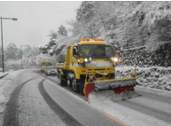 除雪状況の画像