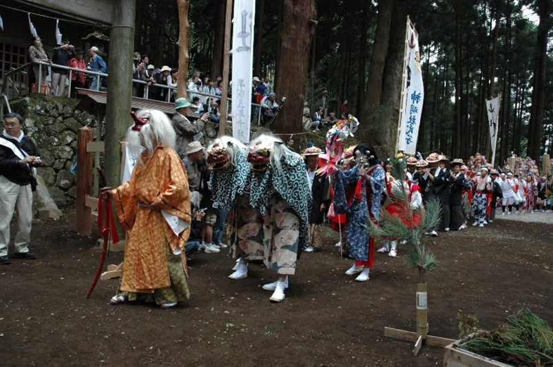山北のお峯入り