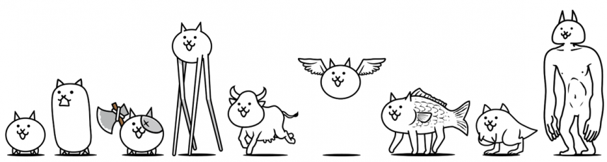 にゃんこ勢ぞろい