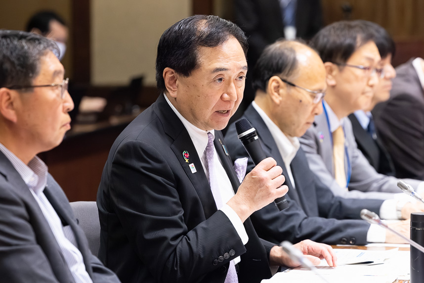 知事コメント写真