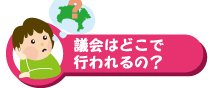 議会はどこで行われるの？