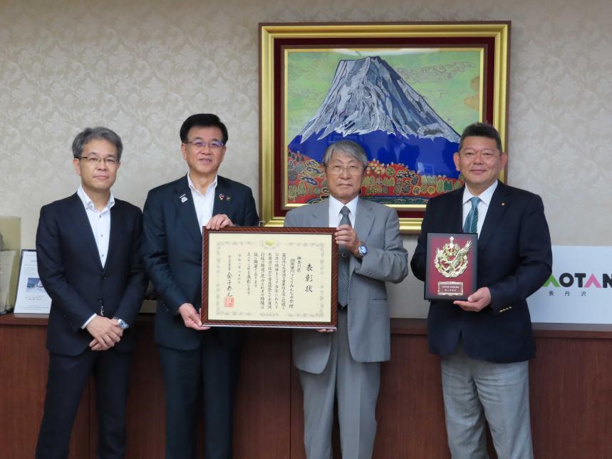秦野市長表敬訪問