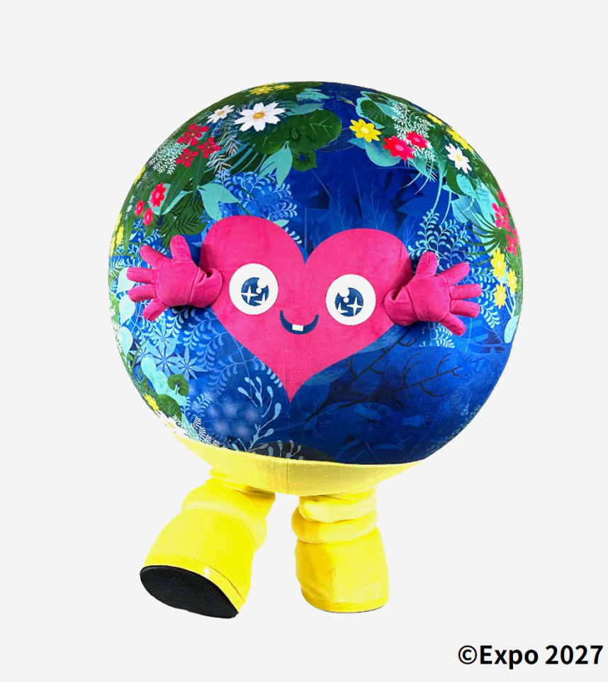 GREEN×EXPO 2027公式マスコットキャラクター　トゥンクトゥンク
