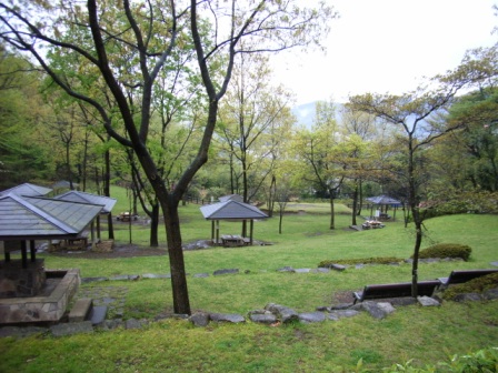 写真:七沢森林公園のバーベキュー場