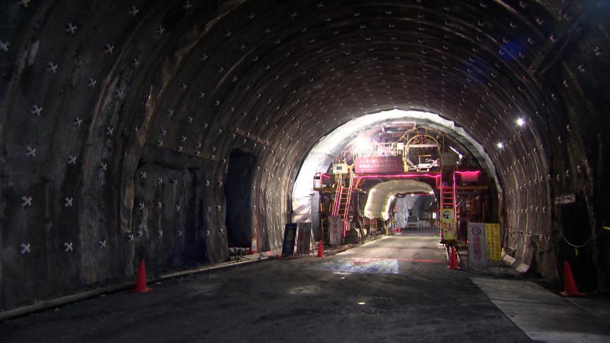 新小仏トンネル建設現場
