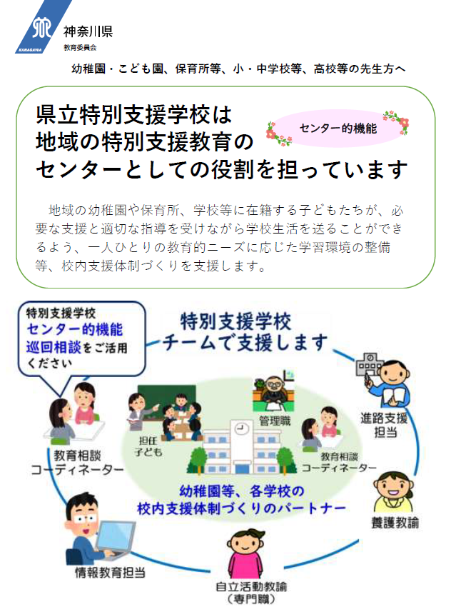 センター的機能リーフレット