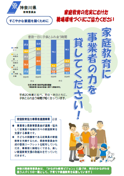 家庭教育協力事業者チラシ