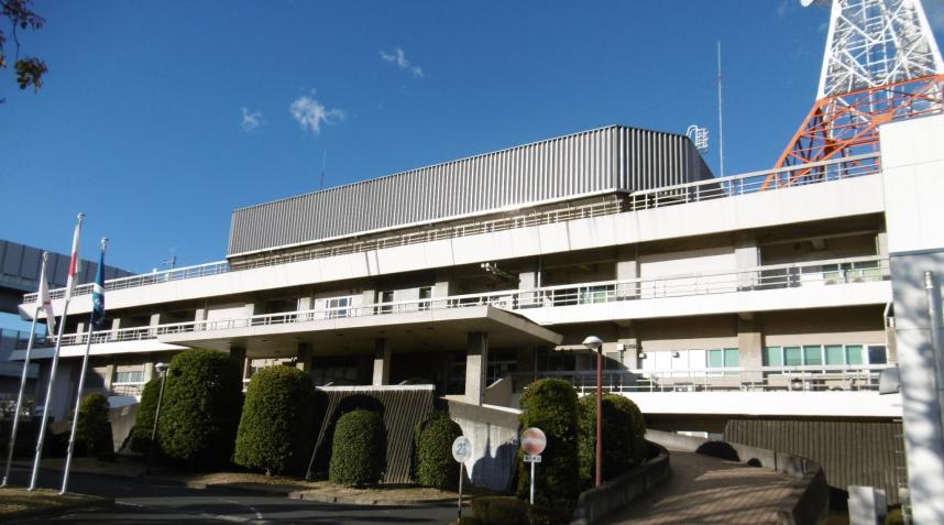 写真：寒川第3浄水場正面