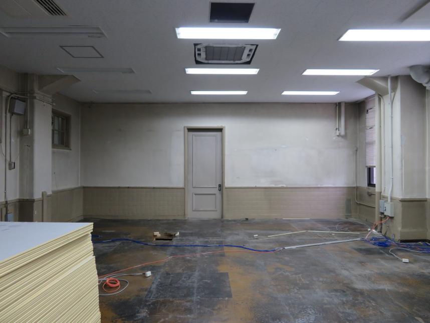 耐震補強工事施工前の写真