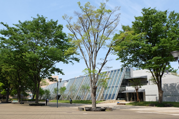 日本大学生物資源科学部１号館・２号館・ガレリア 建物全体