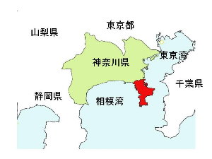 神奈川県地図