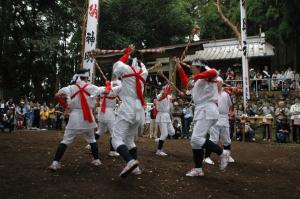 山北のお峯入り（棒踊り）の画像