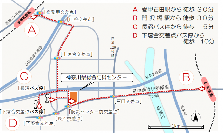 徒歩地図