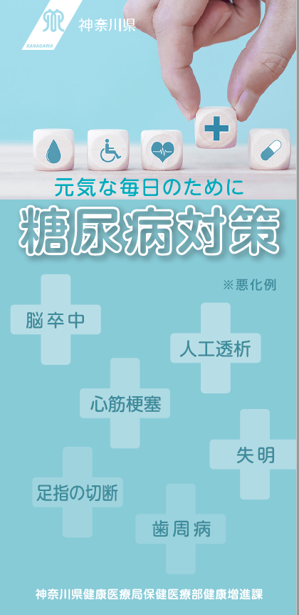 元気な毎日のために糖尿病対策　表紙