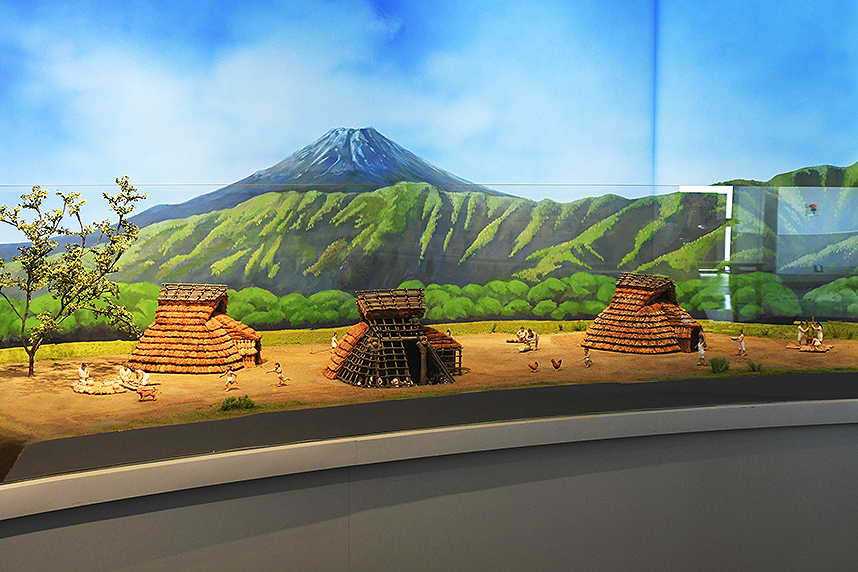 神崎遺跡資料館の展示2