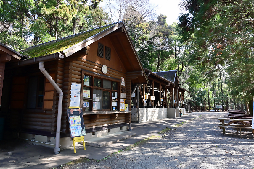 キャンプ場受付