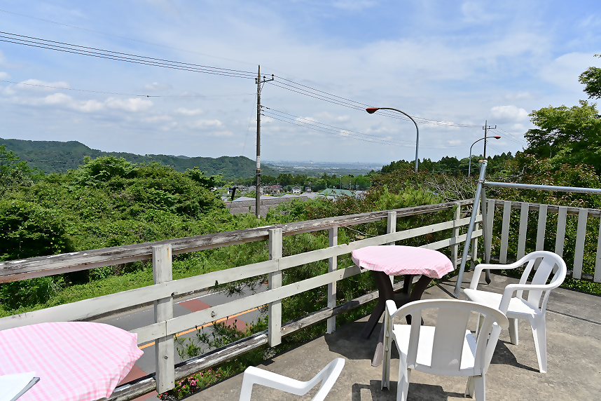テラスからの風景