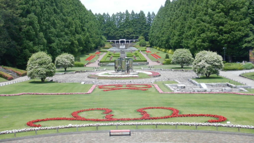 相模原公園の中央