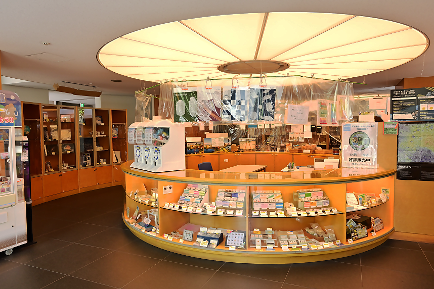 ミュージアムショップの様子