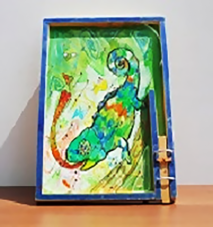 木工クラフト玉転がしゲーム