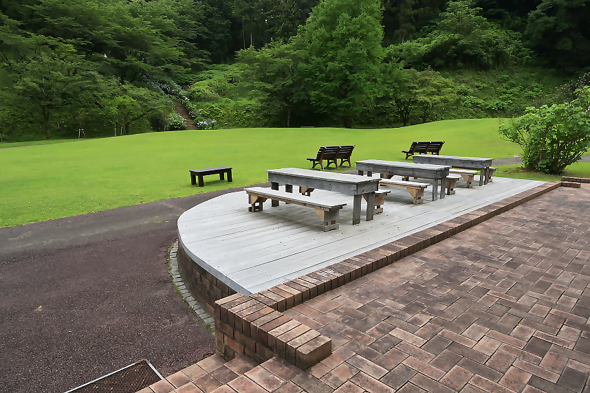 テラス席の様子