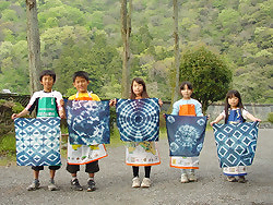 レインボープラザ（愛川繊維会館）藍染め2