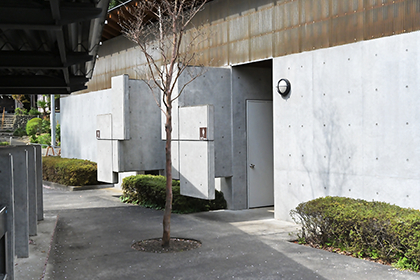 トイレ入口の様子