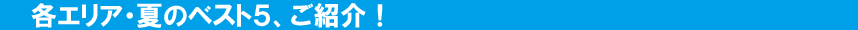 夏のベスト5