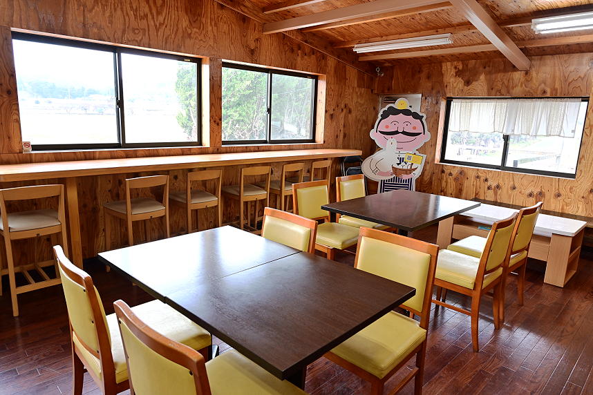 卵菓屋の休憩室