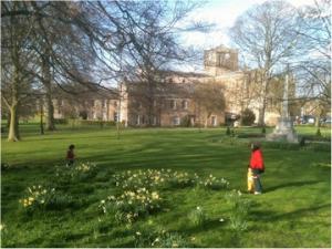 イギリスのダーラムの風景