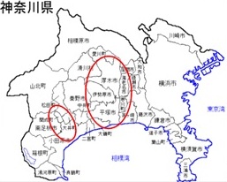 図1-1　小水力エネルギーの活用が見込まれる候補地図